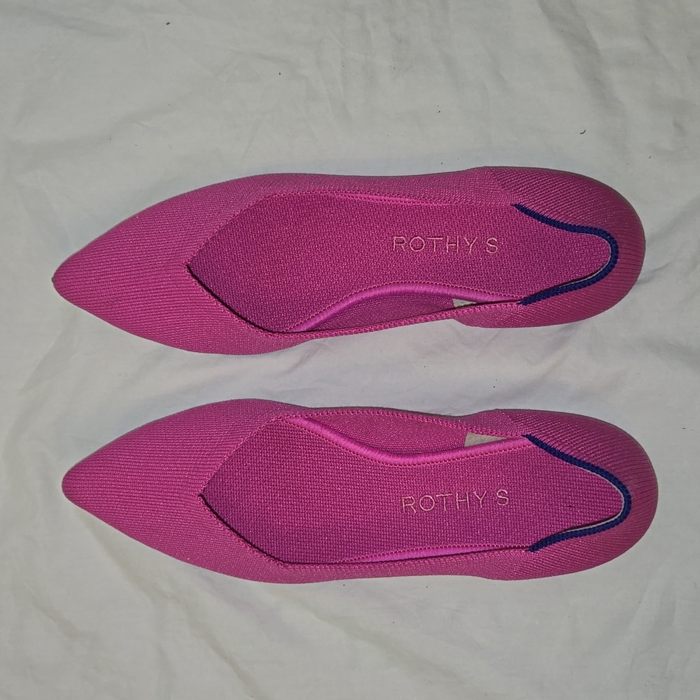 Rothy's The Point I Dragonfruit Size 7.5